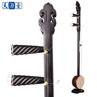 板胡樂器黑檀云式板胡樂器豫劇板胡秦腔板胡中高音可選送配件