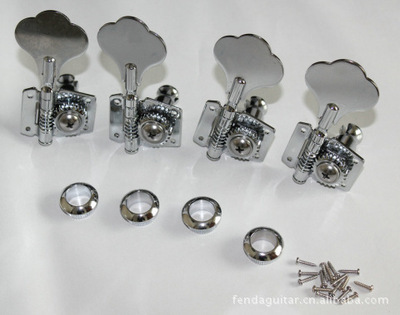 【貝司花形柄弦軸BASS鉻色開放式調弦器琴頭鈕4個一套】價格,廠家,圖片,樂器配件,惠州市惠陽區(qū)秋長倍音五金電子加工部-